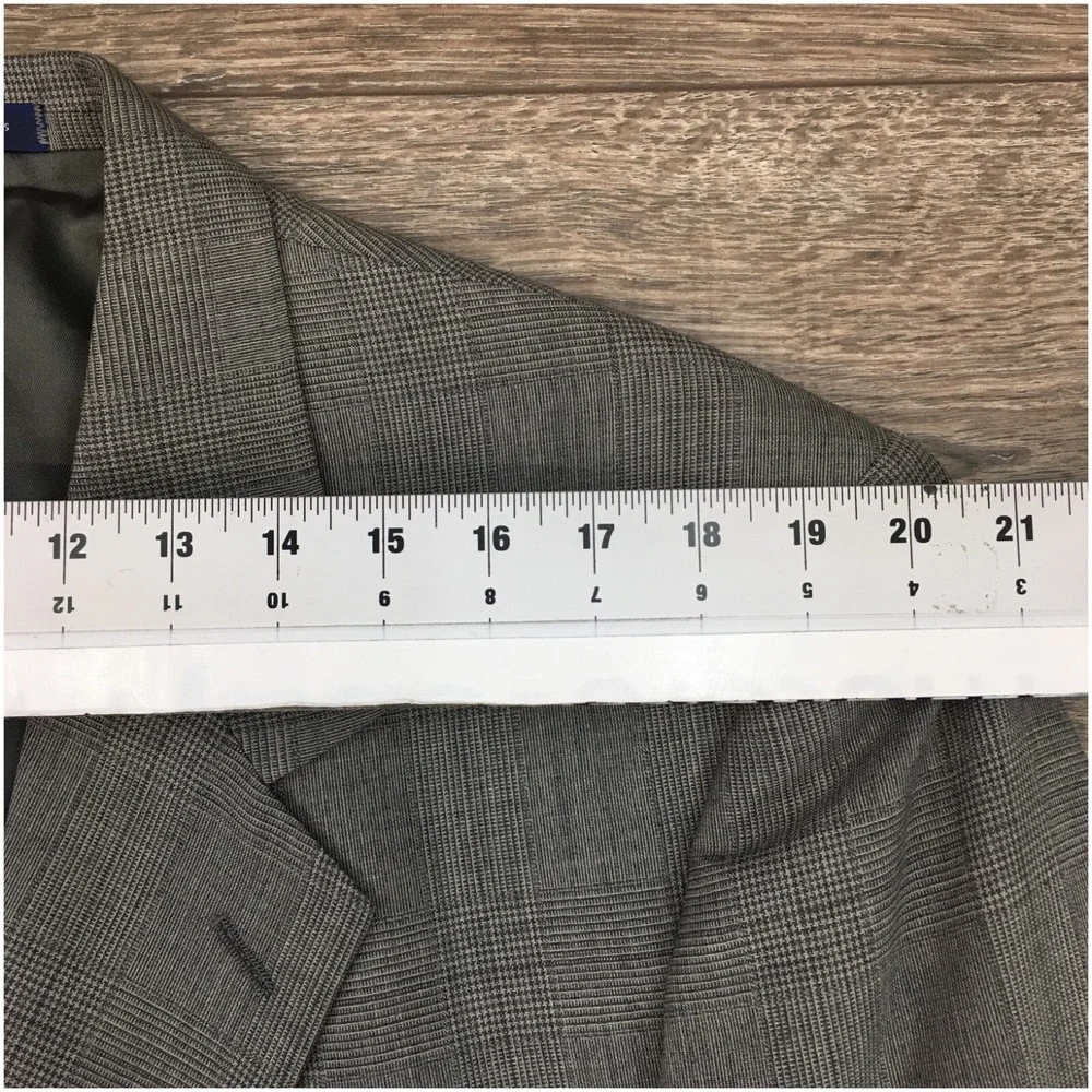 VINTAGE EVAN PICONE Mens Blazer Sport Coat Casual Jacket Size 44L Wool Suit NEW!